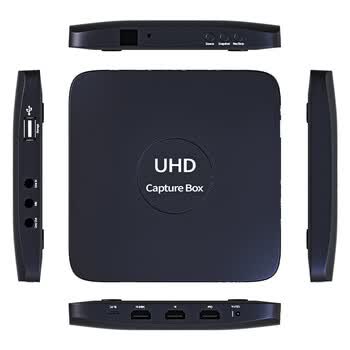 九音九视JS3050高清4K视频采集录像HDMI/DVI/VGA录制盒加密视频翻录课程磁带电脑屏幕电视节目机顶盒会议机
