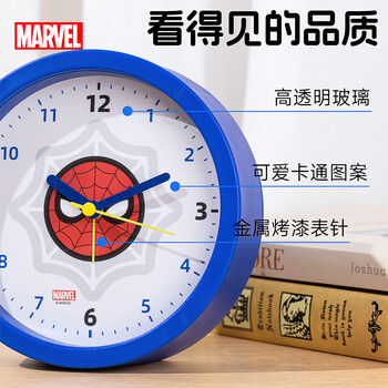 迪士尼(Disney)儿童闹钟 大音量卡通儿童桌面小时钟 小学生专用起床神器男孩床头学习用品 蜘蛛侠A79019-A1X 迪士尼(Disney)儿童闹钟 大音量卡通儿童桌面小时钟 小学生专用起床神器男孩床头学习用品 蜘蛛侠A79019-A1X