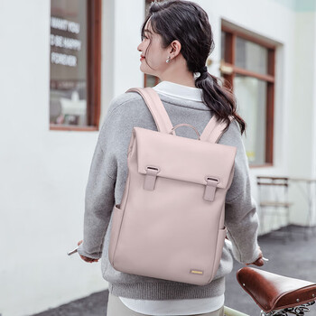 高尔夫（GOLF）双肩电脑包女16英寸手提笔记本包华为商务出差旅行背包书包送女友