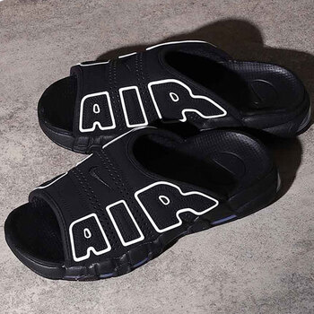 nike耐克air男子拖鞋2024夏季新款运动防滑耐磨皮蓬一字拖透气休闲鞋