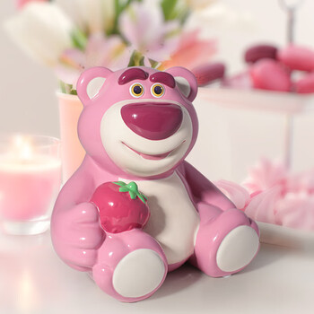 玩具乐器>潮玩/动漫>卡通周边>迪士尼>迪士尼官方草莓熊存钱罐大号