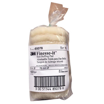3MPN85078 抛光球羊毛轮汽车钣喷漆面抛光打磨美容打蜡 3IN4片/包