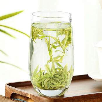 茗山生态茶  茶叶绿茶 明前新茶 白茶绿茶  嫩芽 共300g茶叶双罐装 