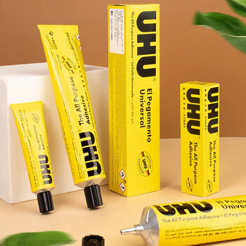 辉柏嘉（Faber-castell）胶水强力胶液体透明胶水UHU35ml*6 单个装