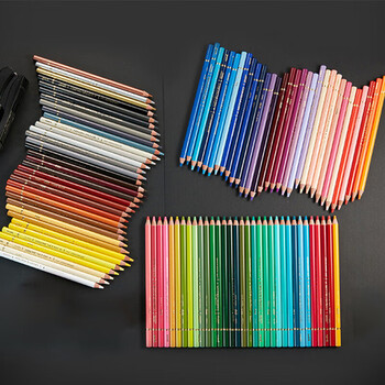 uni三菱【热门商品】彩色铅笔100色UNI-COLOR 油性涂色彩铅美术绘画手绘填色笔