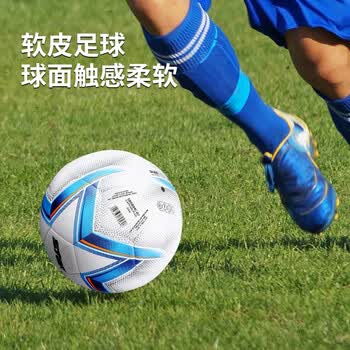 世达（star）足球5号儿童青少年软皮机缝训练标准用球SB8895C-07