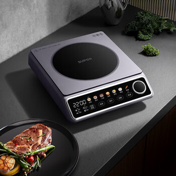 苏泊尔(SUPOR)电陶炉 家用电磁炉低音低辐射双环独立控温2200W大功率防干烧显影大彩屏不挑锅具火锅炉 C22-CS60 苏泊尔(SUPOR)电陶炉 家用电磁炉低音低辐射双环独立控温2200W大功率防干烧显影大彩屏不挑锅具火锅炉 C22-CS60