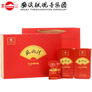 凤山安溪铁观音乌龙茶清香型正味兰花香2025年春茶QT520高档礼盒送礼 礼盒装【252g】