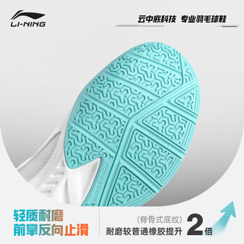 李宁(LI-NING)羽毛球鞋男女情侣款火箭鞋网球鞋乒乓球鞋贴地飞行运动鞋 李宁(LI-NING)羽毛球鞋男女情侣款火箭鞋网球鞋乒乓球鞋贴地飞行运动鞋