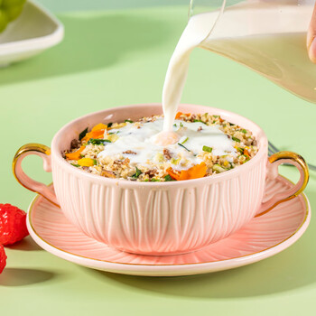 觅珍奇亚籽燕麦片无糖食品糖尿病人主食专用食品老人500g*3罐年货礼盒