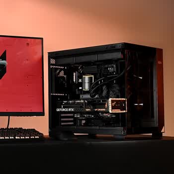 超频3（PCCOOLER）DS360黑色一体式CPU水冷散热器 温度显示/双腔水泵/CNC铝合金泵体外壳/ARGB冷头/支持1700/AM5