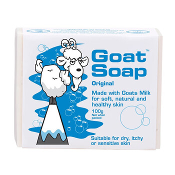 Goat Soap澳洲进口原味+椰子味羊奶皂100g/洗手洁面沐浴皂 保湿滋润