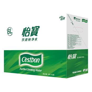 怡宝 饮用水 纯净水6L*3桶装水 整箱装 怡宝 饮用水 纯净水6L*3桶装水 整箱装