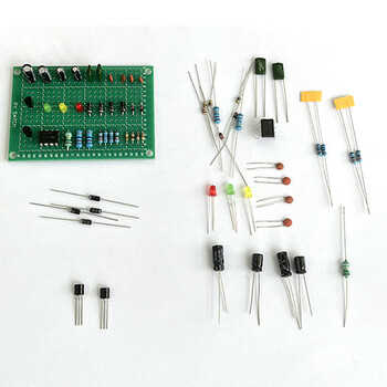 优品沃目新手初级识别焊接练习元件包套件直插训练板电子初学者 元器件+镀锡万能板(2套) 优品沃目新手初级识别焊接练习元件包套件直插训练板电子初学者 元器件+镀锡万能板(2套)