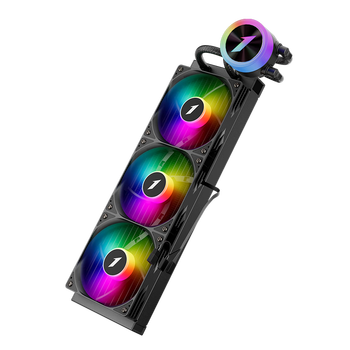 首席玩家（1st player）澈TS1 360一体式水冷CPU散热器(易理线风扇/白玉层态冷头/多平台兼容/ARGB灯光/漏液终生包赔)