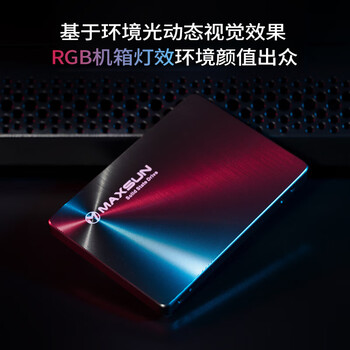 铭瑄(MAXSUN) 256GB SSD固态硬盘SATA3.0接口 550MB/s 终结者系列