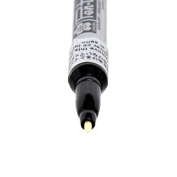 樱花(SAKURA)油漆笔银色1.0mm 签字笔记号笔马克笔高光笔 商务明星签名签到笔防水不掉色描金补漆手绘涂鸦