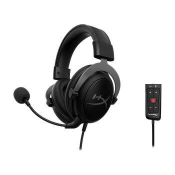 极度未知（HYPERX）Cloud II 飓风2黑红 有线 虚拟7.1环绕音 听声辨位 头戴式电竞耳机 适配三角洲行动