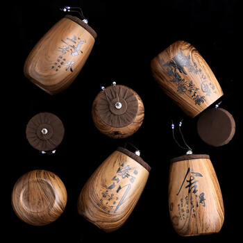 尚言坊茶叶罐紫砂复古陶瓷大号大容量高端茶罐防潮密封罐普洱茶储存罐 尚言坊茶叶罐紫砂复古陶瓷大号大容量高端茶罐防潮密封罐普洱茶储存罐