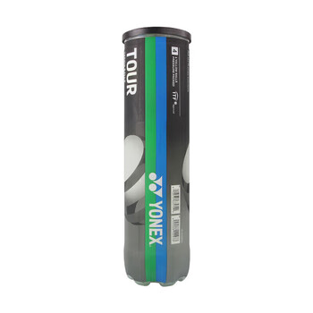 YONEX尤尼克斯网球比赛训练高弹力耐打大赛专用有压球4个装TBTR4黄色