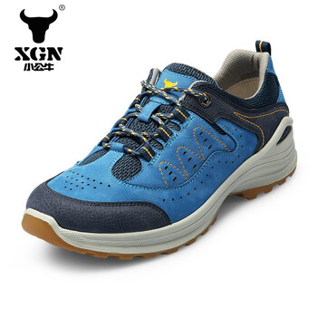 xgn小公牛2021新款夏季透气运动户外男休闲夏天登山鞋男士徒步鞋飞越