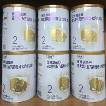 优博剖蓓舒婴儿配方奶粉二三段400g二段一罐400g