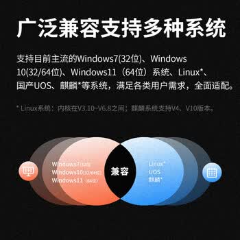 水星（MERCURY）WiFi6免驱动usb无线网卡台式机专用 wifi接收器台式电脑笔记本主机网络wifi发射 内置天线 UX3