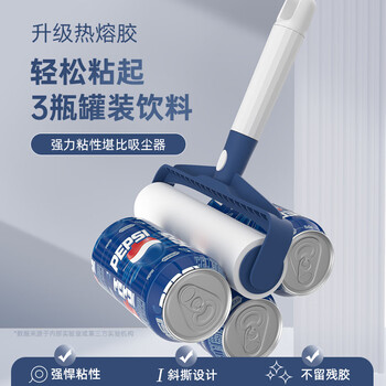 初舍（CHUSHE）粘毛器16cm10卷600撕加大强粘毛神器宠物猫狗地毯沙发毛发除毛器