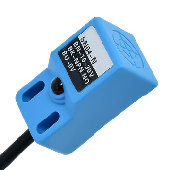 欧华远 方形接近开关SN04-N直流三线NPN常开24v金属感应传感器SN04-PSN04-N