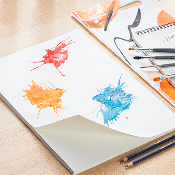 得力(deli)8K水彩纸粗纹230g美术绘画纸木棉纸浆初学者水彩水粉画专业用纸8开20张73920双十一热门商品 得力(deli)8K水彩纸粗纹230g美术绘画纸木棉纸浆初学者水彩水粉画专业用纸8开20张73920双十一热门商品