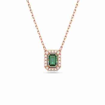 施华洛世奇（SWAROVSKI）【品牌直供】方糖造型项链女 女士项链生日礼物 5650069