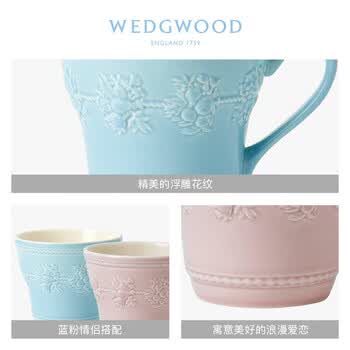 Wedgwood威基伍德 欢愉假日贴心蓝朋友马克杯 Wedgwood威基伍德 欢愉假日贴心蓝朋友马克杯