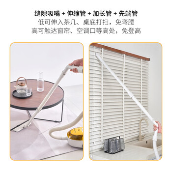 松下吸尘器家用小型有线卧式强力大吸力手持大功率多功能床上地毯MC-C30Y