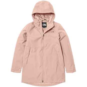 北面thenorthface冲锋衣女户外防风防水透汽外套夏季新款7qsvubf粉色s