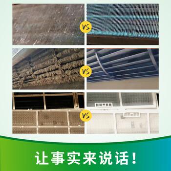 净安空调清洗剂500ml*2瓶消毒剂家用除菌免拆免洗空调(柠檬香)