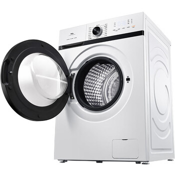 TCL 8公斤 一级变频 95°热力除菌 蒸汽除菌 消毒预洗 蜂巢水晶内筒滚筒洗衣机TG-V80BA