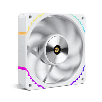 瓦尔基里（VALKYRIE）S12R-W MAX VK FDB轴承 二次动平衡 3300RPM 三档调节 12CM LCP性能反吹风扇 4Pin PWM ARGB灯效