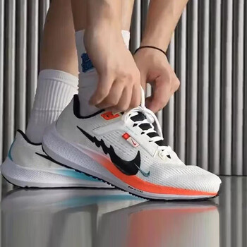 耐克（NIKE）男鞋2024夏季新款PEGASUS飞马40运动鞋飞线缓震休闲跑步鞋FZ5055 FZ5055-101 高配飞马40 41