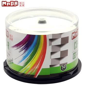 铭大金碟（MNDA）CD-R 52速 档案级 光盘/刻录盘 50片桶装 空白光盘