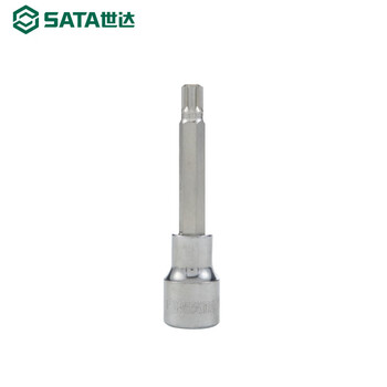 世达（SATA）12.5MM系列100MM长12角旋具套筒M12	25805