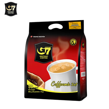 中原G7三合一速溶咖啡800g(16克×50包) 越南进口 中原G7三合一速溶咖啡800g(16克×50包) 越南进口