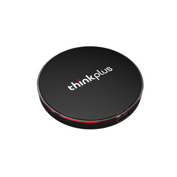 ThinkPlus联想1TB磁吸移动固态硬盘 可磁吸手机 USB3.2高速读取2000MB/S 移动硬盘PSSD便携 UH100小飞盘系列