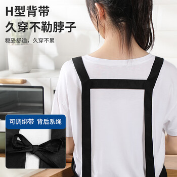 LYNN围裙 防水防油耐脏罩衣 拉链口袋男女通用家务清洁餐厅奶茶工作服 LYNN围裙 防水防油耐脏罩衣 拉链口袋男女通用家务清洁餐厅奶茶工作服