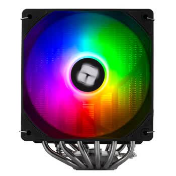 利民（thermalright）Peerless Assassin 120 Digital ARGB BLACK 数显屏 风冷散热器  双塔散热器 6热管