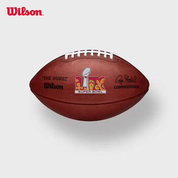 Wilson威尔胜2025年NFL超级碗(LVIX)官方用球牛皮标准比赛橄榄球