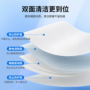 米瑞思屏幕抛光布苹果iPhone手机Apple屏幕清洁布超细纤维macbook擦屏布ipad笔记本电脑相机镜头擦拭布
