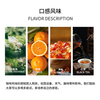 LUJIAZUI鹿家嘴埃塞西达摩精品挂耳咖啡现磨手冲纯黑咖啡10g*30杯