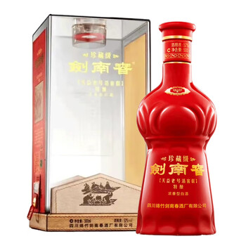 ぷ*ぷ様 剣南春（剑南春） 珍蔵級（珍藏级） 500ml 52度 箱付き 袋付き 剑南春珍藏级52度价格报价行情- 京东
