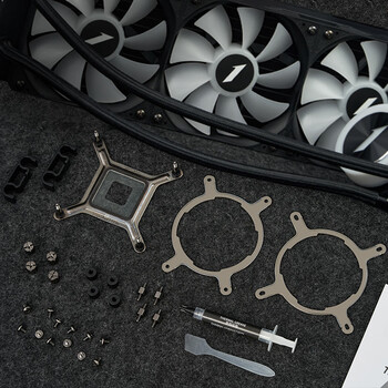 首席玩家（1st player）澈TS1 360一体式水冷CPU散热器(易理线风扇/白玉层态冷头/多平台兼容/ARGB灯光/漏液终生包赔)