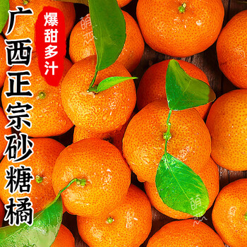 萌恋广西砂糖橘新鲜水果整箱甜橘子金秋小沙糖桔当季沙田橘1575斤礼盒